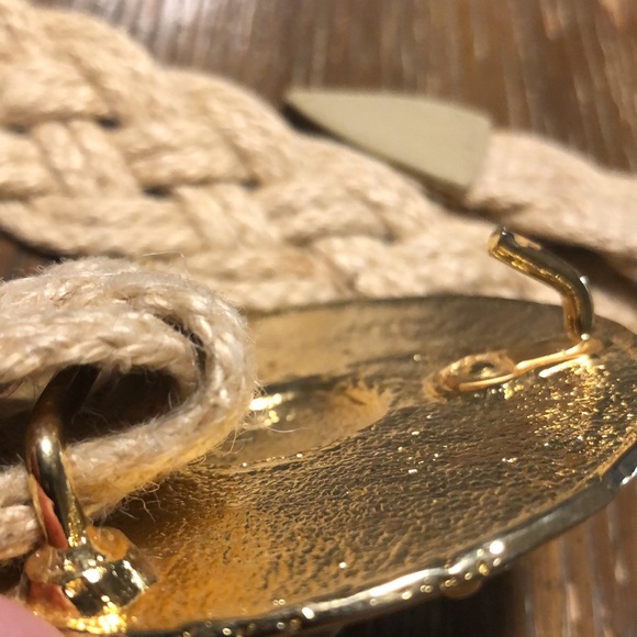 Vintage 80s Art to Wear Braided Rope Belt main image 4